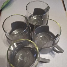 4x Vintage Retro JaJ Pyrex