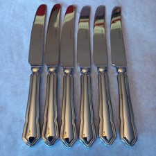 ARTHUR PRICE DUBARRY, SET OF SIX DINNER KNIVES
