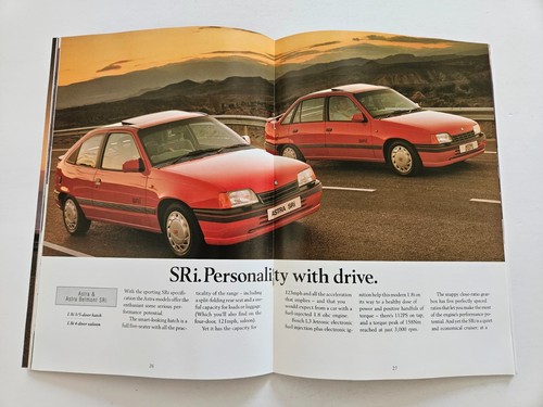 Vauxhall astra mk2 inc gte - gte, 52