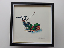 Bryn Parry Horse Racing  print  '.....Flat Jockey'  FRAMED