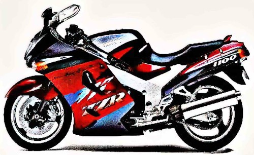 Photo motorbike zzr1100 - a4,