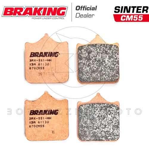 Brake pads anterior - 4, braking