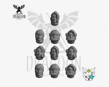 Female Space Knight Heads