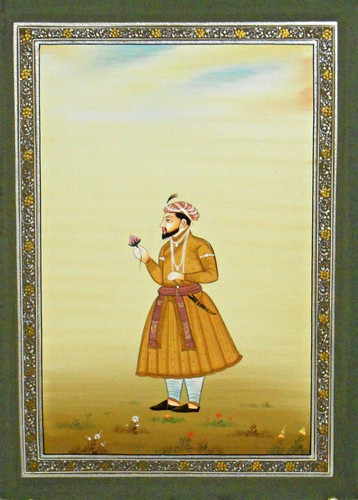 Mughal miniature painting - mughal,