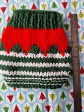 XXS MINI 4" HAND  KNITTED