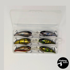 6x Crankbait Fishing Lures Set