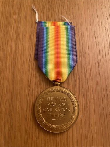 Ww1 victory medal awarded - medal,
