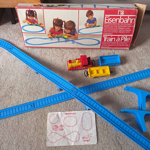 Vintage mothercare railway set - railway,