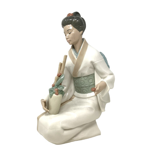 Nao lladro japanese geisha - nao,