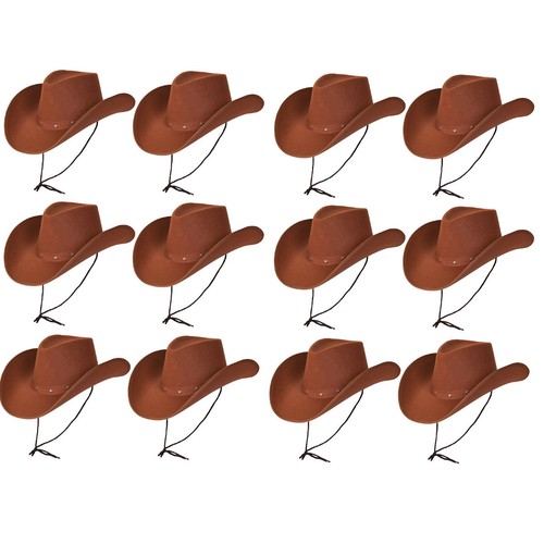 Adult brown texan - brown, cowboy