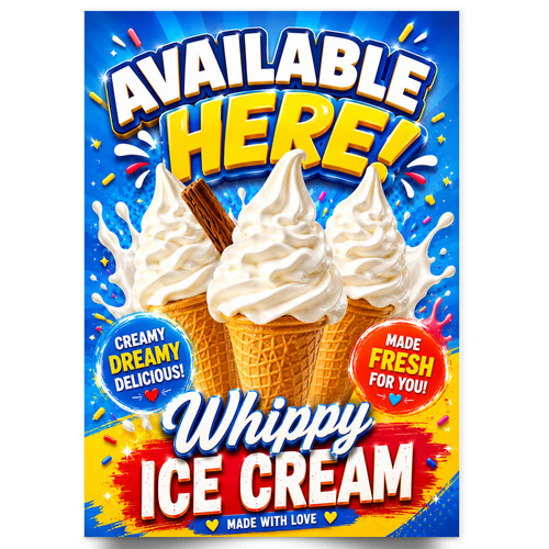 Whippy ice cream - mr,