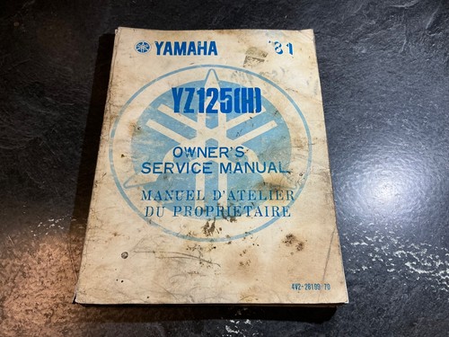 1981 yamaha yz125 - 1981,