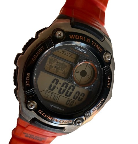 Casio 2100w world time - casio,