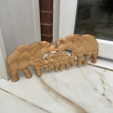 Wooden wall art - , elephant