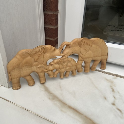 Wooden wall art - , elephant