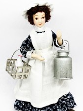 Dolls House Victorian Cook In