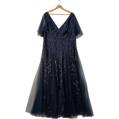 Ever pretty navy evening gown - ever,