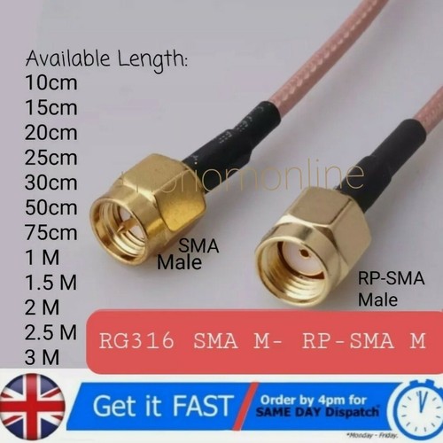 Sma male - male, plug