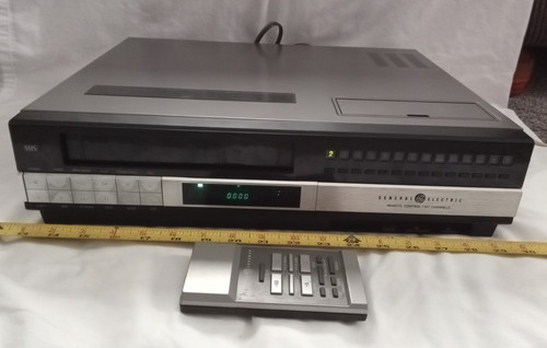 Vintage 1vcr5010x vhs vcr - ge,