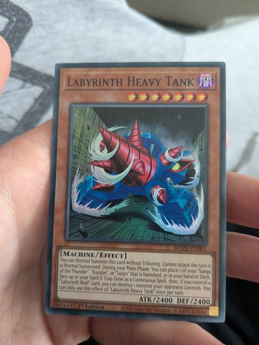 Yugioh labyrinth heavy tank - labyrinth,