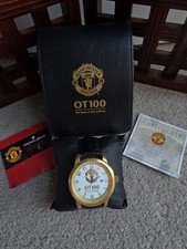 Boxed Limited Edition Manchester United 100 Years of Old Trafford Wrist Watch