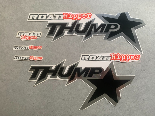 Thumpstar pit bike decals - bike,
