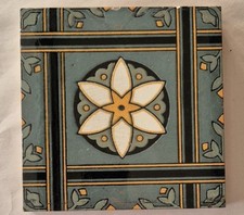 Mintons block printed hearth