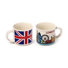 London Icons Set of 2 Espresso