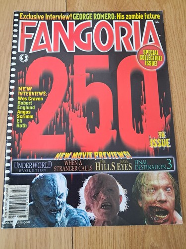 Fangoria 250 special - fangoria, #250