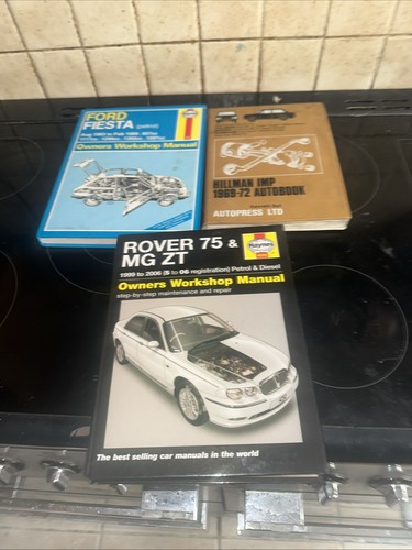 Vintage car manuals bundle - vintage,