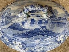 Antique spode blue - spode, &