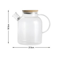 Heat Resistant Glass Teapot