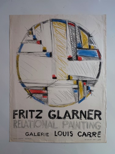 Fritz glarner poster - glarner,