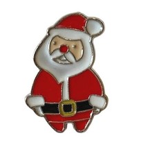 Christmas Badge Metal Enamel