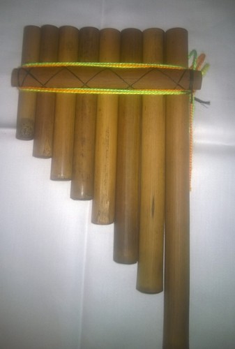 Genuine small andean pan pipes - small,