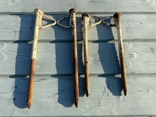 2 Pairs Mooring Pins Steel Spike with Eye Boat Canal/river