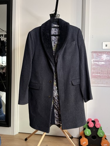 Ted baker wool blend overcoat - ted,