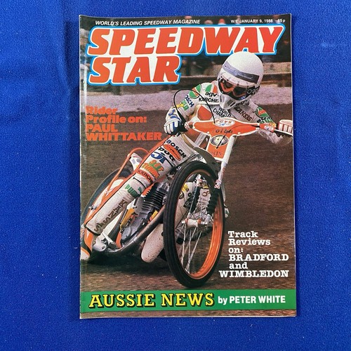 Speedway star magazine january - speedway,