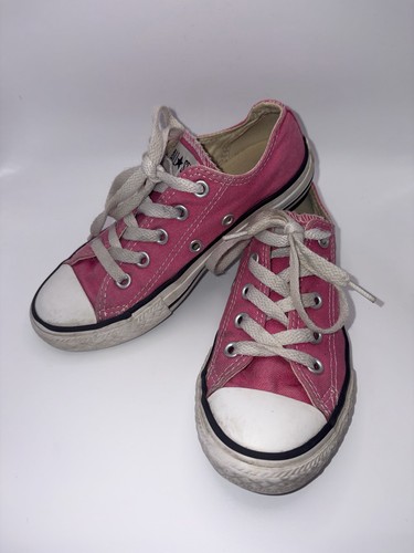 Converse girls pink canvas - pink,