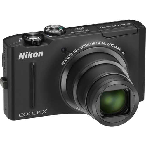 Nikon coolpix s8100 black - nikon,