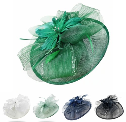 Women feather fascinator - women's,