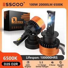 ESSGOO D2S 6500K LED Headlight
