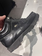 Lacoste Renard Boots Mens  size 7 Rare Vintage 90s Leather Sympa Tex 