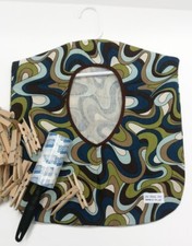 Clothespin Bag Retro Paisley