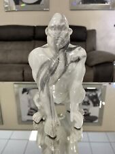 Grey White Marble Effect