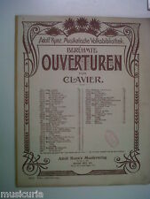 piano v, WEBER ouverture Jubel