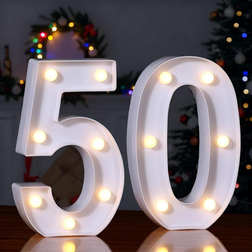 Led light numbers - numbers, sign
