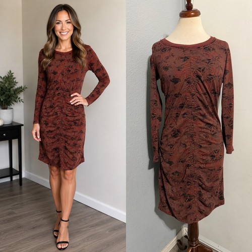Cotton blend sandwich dress - cotton,