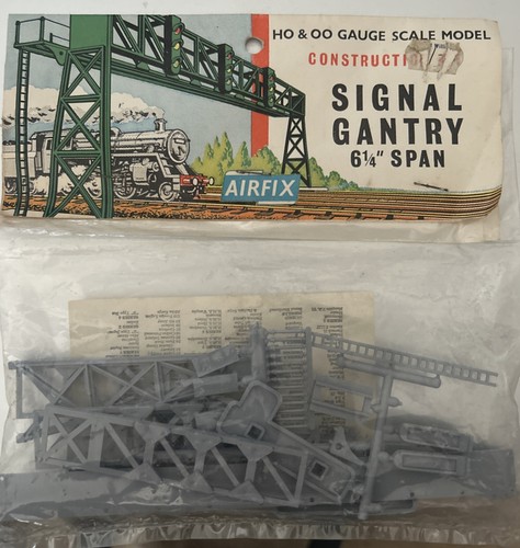 Airfix signal gantry - airfix, gantry,