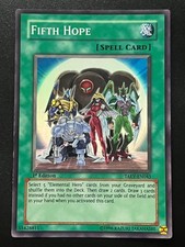 Fifth Hope TAEV-EN045 Super Rare 1st Edition Light Play+ Yugioh